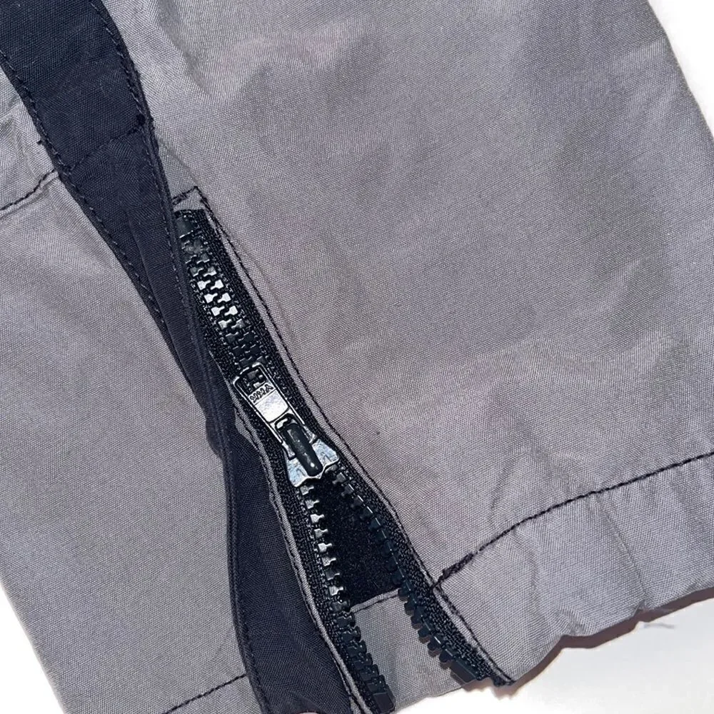 Gymboree Gray Lined Pants and‎ Gray/Navy Zip Up Hoodie 2T